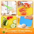 thumbnail image 3 of 17PCS Kids Cooking sets Real Cooking Montessori Kitchen Tools for Toddlers Kids Safe Knives for 2/3/4/5/6/7/8 Year Old, 3 of 6