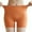 Orange, variant on Women's Latex Pad Rear Enhancer Panties Thin Seamless Shaping Padded Lifting Underwear Comfort Briefs Womens Underwear Beige