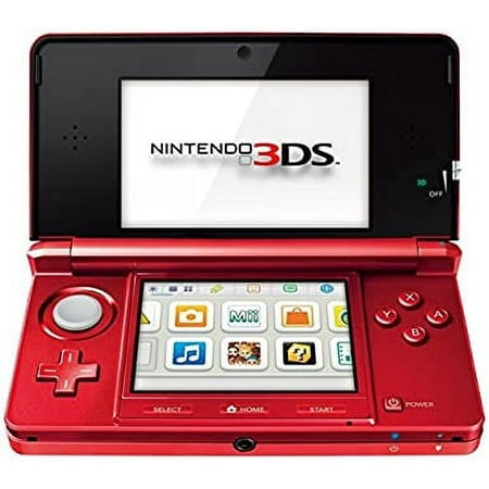 Nintendo 3DS - Handheld game console - metallic red