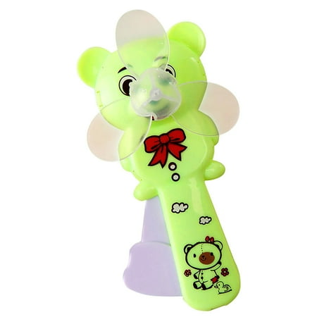

Summer Mini Portable Bear Hand Pressure Fan Handheld Fan Fragarn