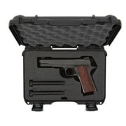 Nanuk 909 Waterproof Professional Classic Pistol/Gun Case, Military Approved with Custom Insert - Black