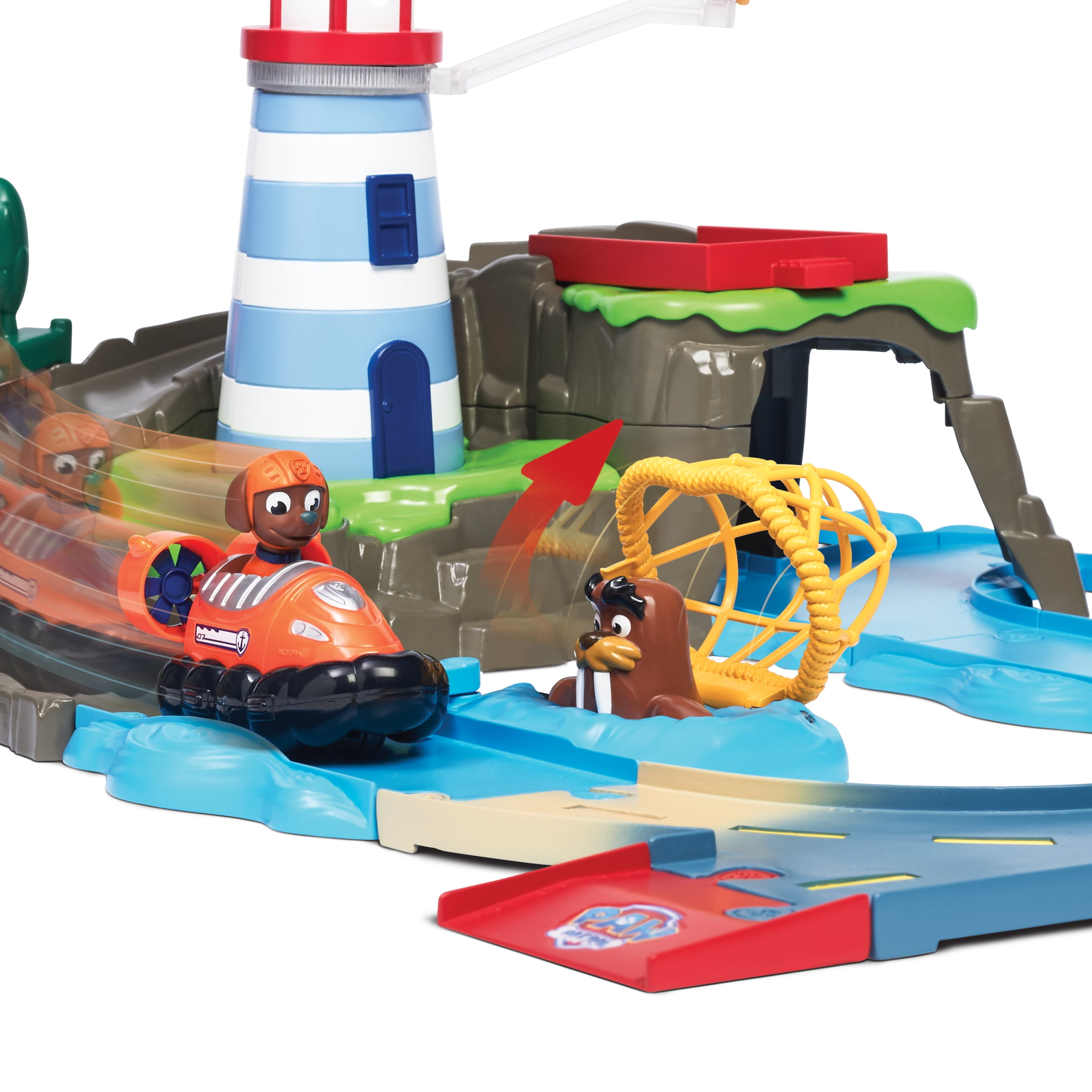 Paw Patrol Skye Zuma s Lighthouse Rescue Track Set Walmart