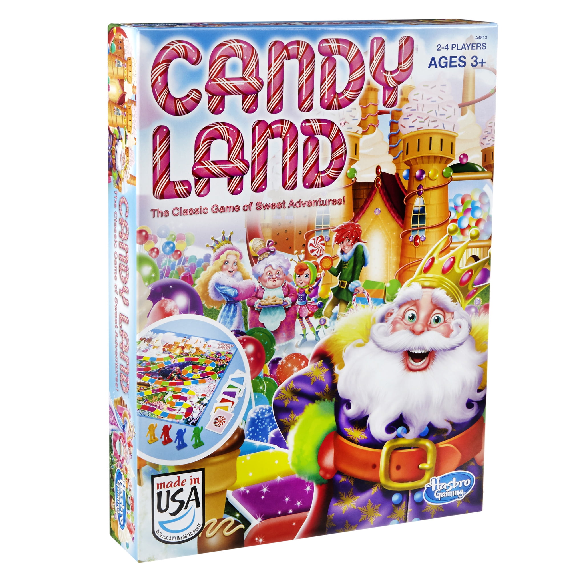 NEW CANDY  LAND   Board Game by Hasbro for ages 3 and up SEALED 