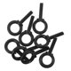 thumbnail image 1 of AURARMLET 8Ud Ojo Metálicos Negros Para Colgar Altavoces Con Resistente Y Fácil Instalación, 1 of 8