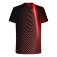 thumbnail image 2 of Chandail en Molleton à Manches Courtes pour Hommes, T-Shirt à Col Rond Imprimé, Mode Décontractée, Coupe Ample pour l'Hiver, Superposition avec Vestes et Shorts, 2 of 5