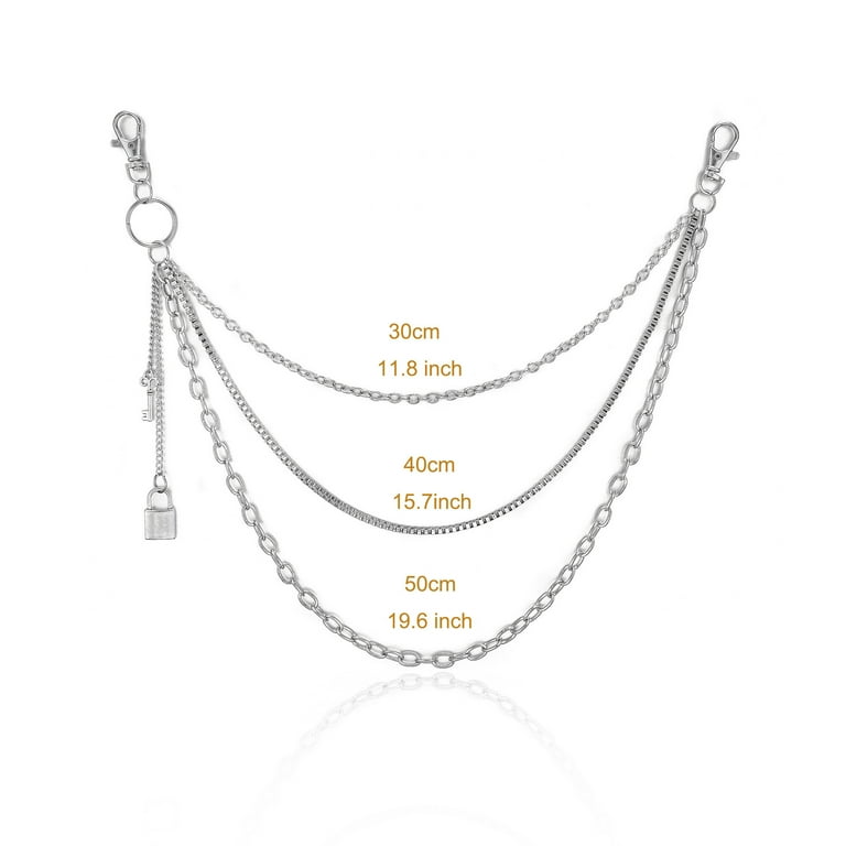 vivi　wjk IVXLCDM ×wjk slim chain neck U7 Mens Necklace 925 Sterling Silver Chain for Men 3mm Wide