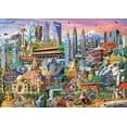 thumbnail image 2 of Asia Landmarks 1500 Piece Jigsaw Puzzle, 2 of 6