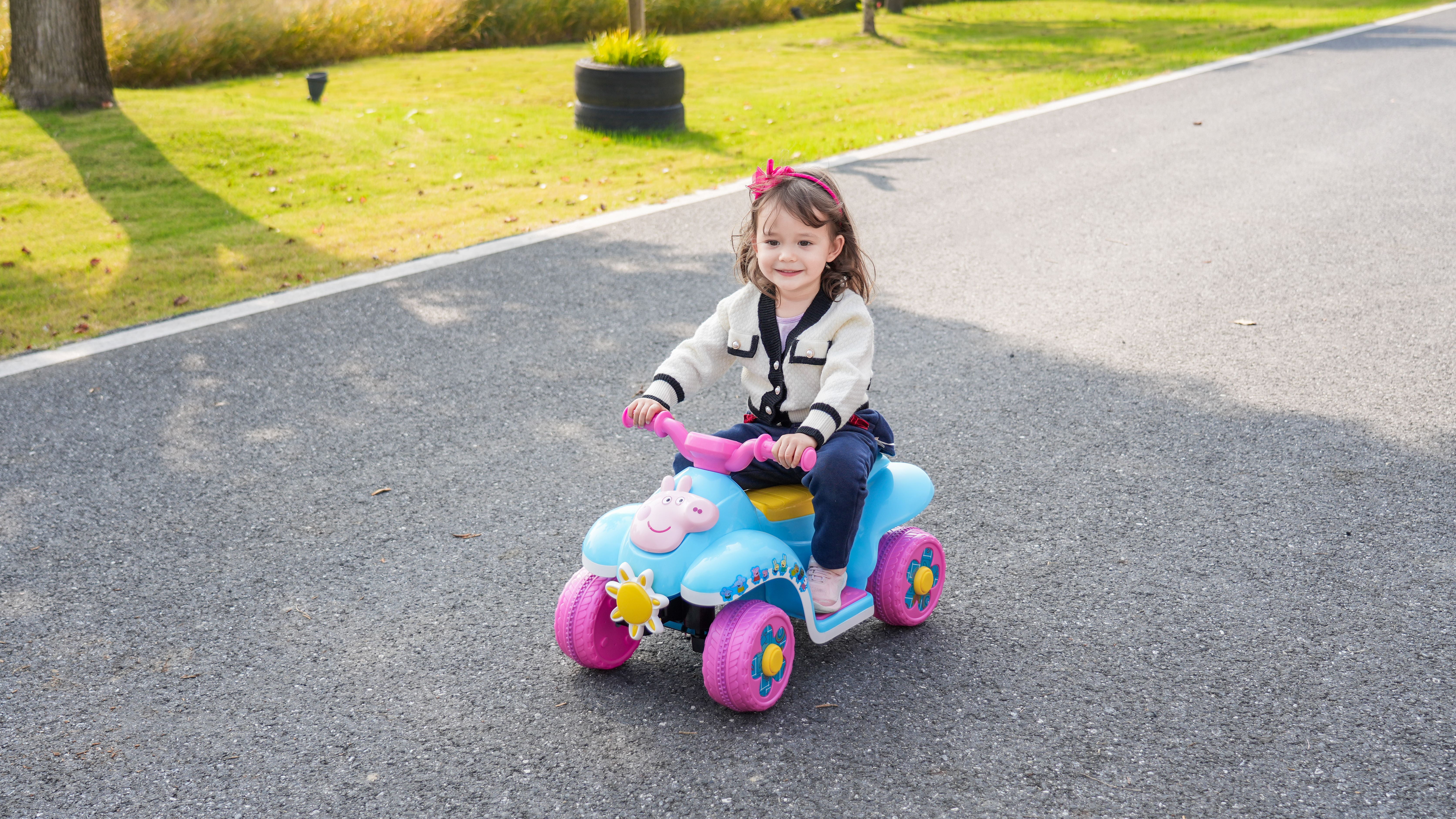 Peppa Pig Quad 6V by Best Ride on Cars