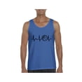 thumbnail image 1 of Normal is Boring - Men's Tank Top for Men, up to Men Size 3XL - Basketball Heartbeat, 1 of 5