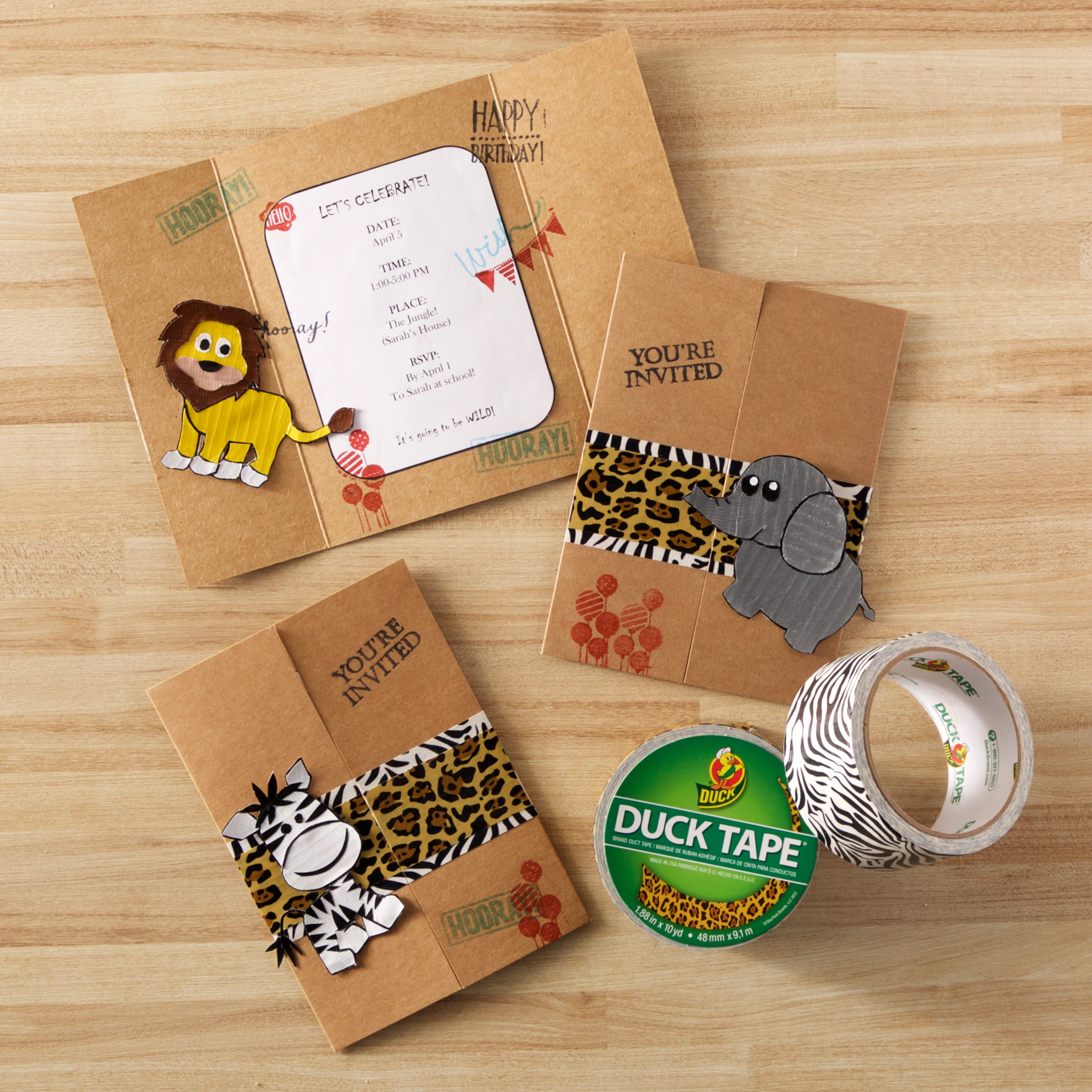 Duck Tape Patterned Duck Tape, 1.88" x 10 yds., Leopard