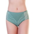 thumbnail image 2 of Angelina Cotton High-Rise Brief Panties with Lace Accent (6-Pack), 2 of 6
