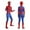 Wine, variant on SHOWONSKY Superhero Suit Spider-themed Hero Body Suit for Cosplay Costume Halloween Party Comic Con Dress Up Show Role Play Outfit