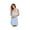 Light Blue, variant on Sleepwear Womens Chemise Nightgown Full Slip Lace Lounge Dress
