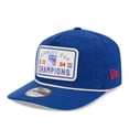 thumbnail image 3 of Men's New Era  Blue New York Rangers Throwback Stanley Cup Champions Side Patch 19TWENTY Adjustable Hat, 3 of 5