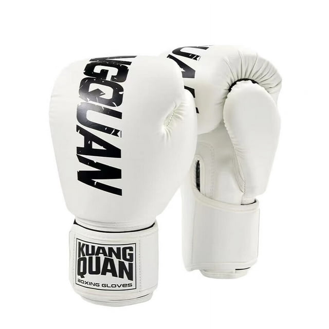 Boxing gloves, professional training sparring, explosion-proof leather, Muay Thai, MMA, Kickboxing, multi-layer sweat absorption