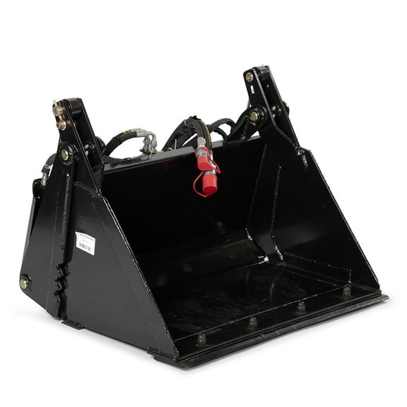Titan Attachments 35" 4-in-1 Combo Bucket, Mini Skid Steer Mounting, Rated 850LB