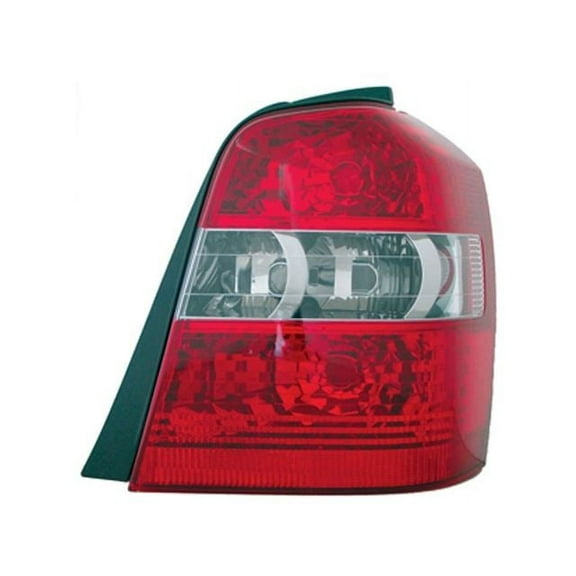 Right Tail Light Assembly - Compatible with 2004 - 2007 Toyota Highlander Sport Utility 2005 2006