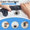 thumbnail image 3 of 75 Pack Microfiber Cleaning Cloth Roll,Reusable Tear Away Microfiber Towels,Washable Ultra Absorbent Rags Drying Dishcloths for Car,Home,Garage or Shop(Grey), 3 of 4