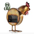thumbnail image 2 of Amdohai Chick Clock Handmade Vintage Metal Chick Figurine Mute Table Clock Practical clock One AA Battery, 2 of 8