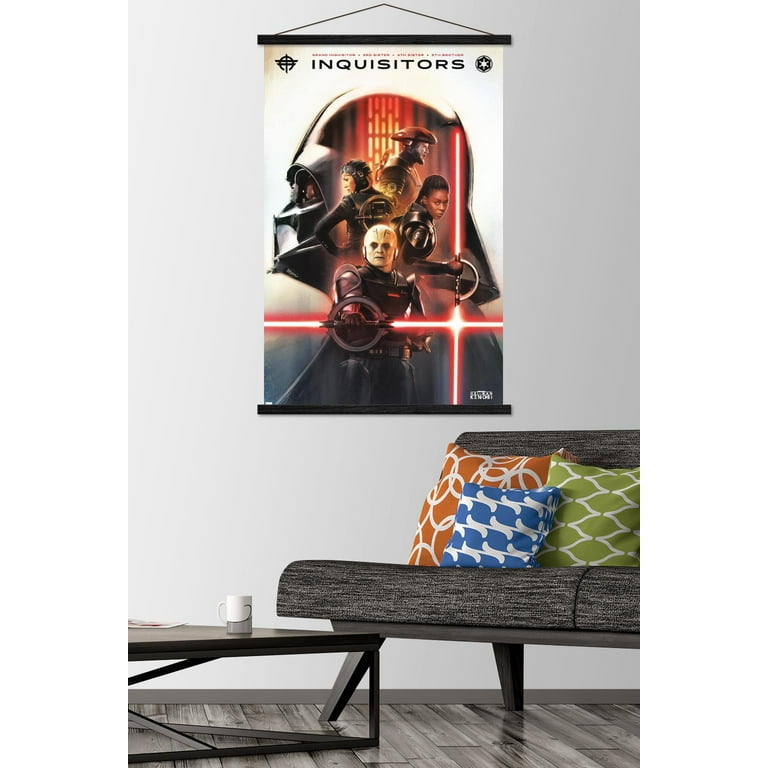 Star Wars: Obi-Wan Kenobi - Inquisitors Wall Poster with Magnetic Frame,  22.375\