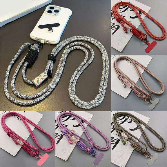 QHUDLV Universal Braided Phone Lanyard,Anti-Lost Strap for Phones and Accessories