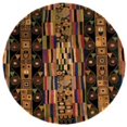 thumbnail image 3 of Momeni New Wave 8' X 11' Contemporary Hand Tufted Wool Rug in Black, 3 of 4