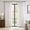 Bleached Linen, variant on 96 Inches Long Pinch Pleated Natural Linen Curtains 2 Panels Set for Bedroom Living Room, Viral Pleat Semi Sheer Drapes Light Filtering Textured Sheer Curtains with Hooks Floor to Ceiling