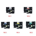 thumbnail image 3 of tamizeot Replacement For P-Touch 24mm 8m Label Replacement For Printer Ribbon Laminated Colored Maker Tape Kze-651 black on yellow, 3 of 5