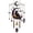 C, variant on Colorful Halloween Wind Chime Hanging Decor, Indoor Outdoor Porch Garden Festive Seasonal Ornament