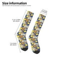 thumbnail image 5 of Balery Sicilian Style Fun Novelty Socks Men'S Women'S Crew Socks Funny Crazy Novelty Socks Quirky And Cool Socks, 5 of 9