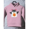 thumbnail image 3 of Cute Trick Or Treat Baby Ghost Hoodie Toddler -Image by Shutterstock,  4 Toddler, 3 of 4