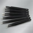 thumbnail image 1 of Pinzas de acero inoxidable con forma de nido de pájaro, pinzas para el pelo, pinzas para uñas, pinzas para pestañas postizas, pinzas antiestáticas ESD-15, 1 of 2