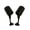 Black, variant on Rear View Rearview Side Mirror for Honda 1999-2006 CBR600 F4/F4i CBR600RR 2002-2003 CBR954RR 2000-2006 RC51/RVT 1000R