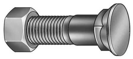 25-Pack A307 Grade A Hot Dip Galvanized Steel 5//16 in.-18 X 2 in. Prime-Line 9063001 Carriage Bolts