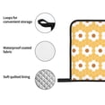thumbnail image 6 of YFYANG Oven Mitts and Pot Holders Sets 4 Pieces, Non-Slip Heat Resistant Hexagon Honeycomb Pattern Kitchen Glove Pot Mat for Cooking and Baking, 6 of 8