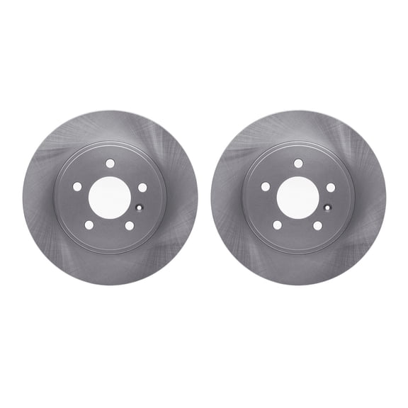 Dynamic Friction Company Rear Brake Rotors 6002-52025