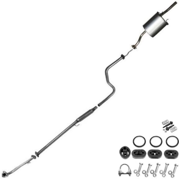 Northeastern Exhaust Stainless Steel Front Pipe Resonator and Muffler Exhaust System Kit Compatible with 1999–2000 Honda Civic 1.6L – Direct Fit