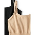 thumbnail image 3 of Real Comfort Women's and Women's Plus Linda 2-Pack Seamless Shaping Camisole, 3 of 4