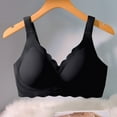 thumbnail image 6 of Women's Seamless Wireless Bra - Full Coverage, Padded, V Neck, Nylon Spandex, Comfortable Daily & Sleepwear, 6 of 6