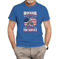 thumbnail image 3 of Honor The Sacrifice T-shirt Men's -SmartPrintsInk Designs, 3 of 4