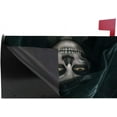 thumbnail image 3 of Coolnut Mailbox Covers, Magnetic Standard Size Halloween Makeup Skeleton Seasonal Mail Wraps for Home Outdoor Decor, 20.7"x18.03", 3 of 5