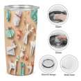 thumbnail image 6 of 20oz Insulated Stainless Steel Tumbler,Snowman Christmas Tree Elk Double Wall Vacuum Travel Coffee Mug, 6 of 8