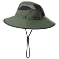 thumbnail image 3 of Sun Hats for Men Women Wide Brim Bucket Hats Uv Protection Upf 50+ Summer Boonie Hat Fishing Hiking Camping Hat, 3 of 3