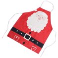 thumbnail image 4 of 1Pc Christmas Apron Home Apron Creative Kitchen Apron Santa Clause Apron, 4 of 8