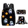 thumbnail image 1 of Space Werewolf Kill Among Us Game Peripheral Primary And Secondary School Students Backpack Satchel Pen Bag School Bag Three-piece Set, 1 of 5
