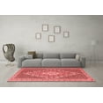 thumbnail image 3 of Ahgly Company Indoor Rectangle Medallion Red Traditional Area Rugs, 5' x 8', 3 of 4