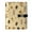 Bees and Flowers Pattern, variant on Leather Notebook with Pen Holder Writing Notepad Includes 100 Pages Lined Journal Bees and Flowers Pattern