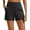Black, variant on G4Free Ribbed Stretchy Womens Shorts Casual High Waisted Athletic Running Golf Lounge Shorts with Pockets