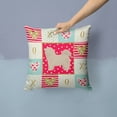 thumbnail image 2 of Odis Love Fabric Decorative Pillow Red, 2 of 4