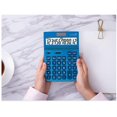 thumbnail image 3 of Multifunction Large Screen Calculator 12-bit Digital HD Display Protection Eye Solar Button Battery Double Insurance Financial Calculator Practical Gift (Color : Gold)-Blue, 3 of 3